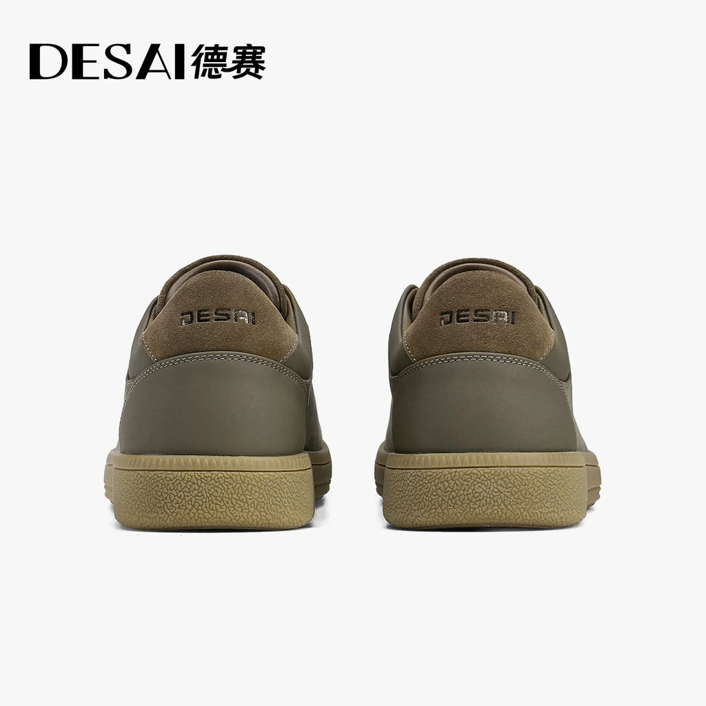DESAI Low top versatile commuting plimsolls casual trend setting breathable comfortable leisure shoes